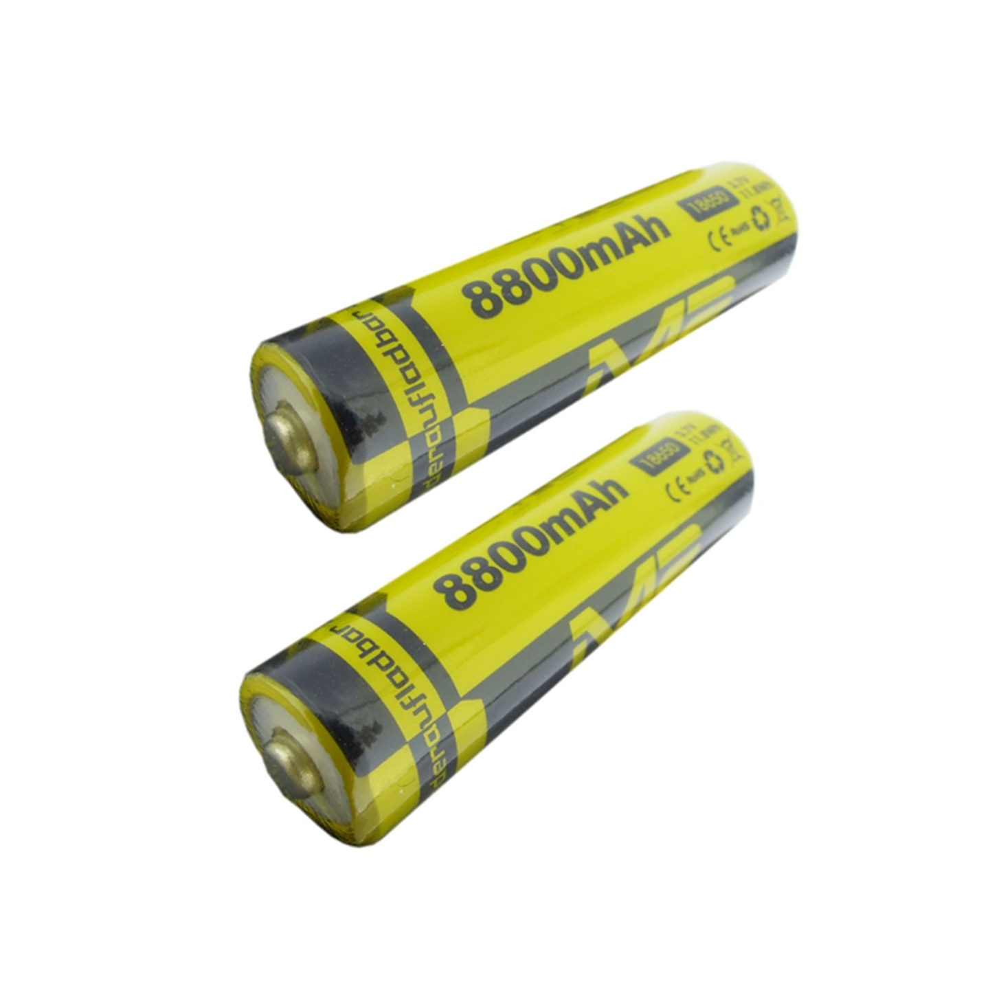 Pack 2 Batería M2-Tec 18650 Recargable 3.7 V 8800mah 1