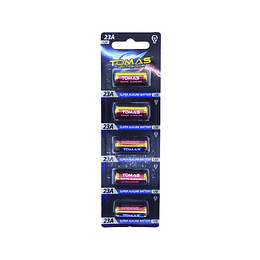 Pack 5 Pilas Tomas 23A 12v Alkaline