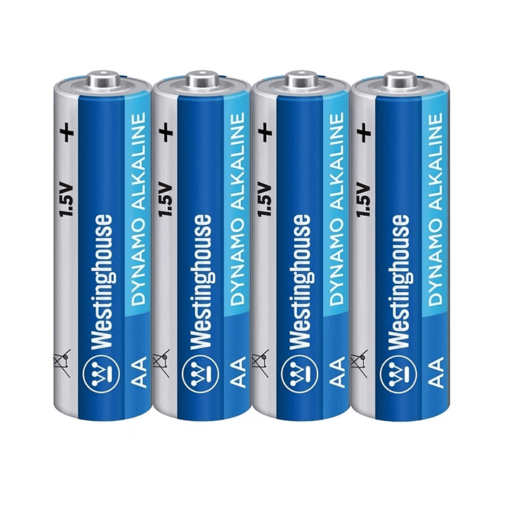 Pack 4 Pilas Dynamo Alcalina Aa Westinghouse 2