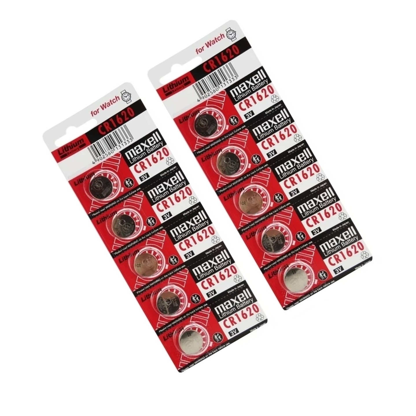 Pack 5 Pilas Maxell Botón Litio Cr1620 4