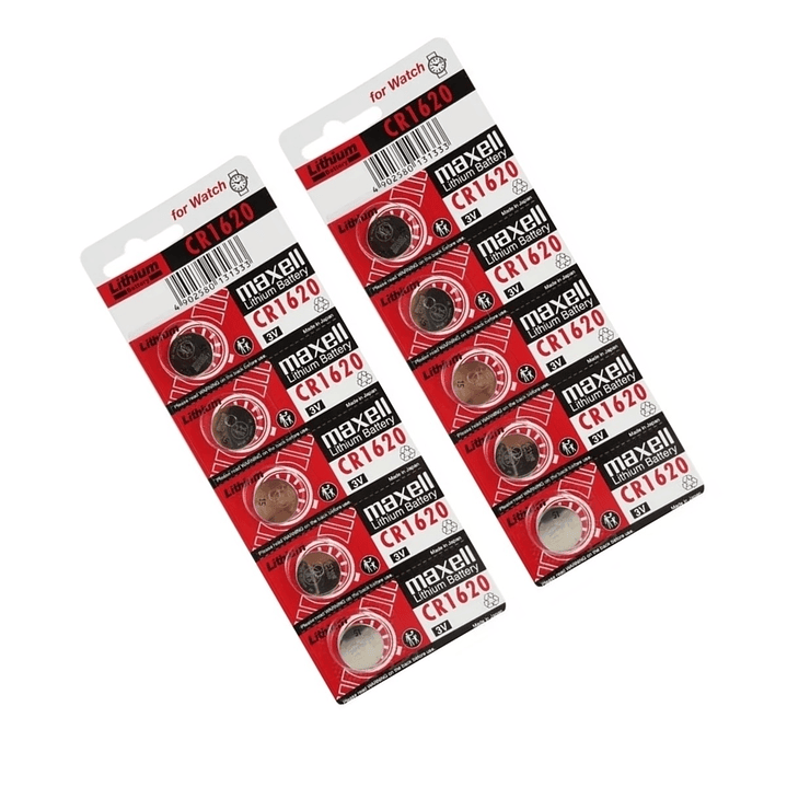 Pack 5 Pilas Maxell Botón Litio Cr1620 4