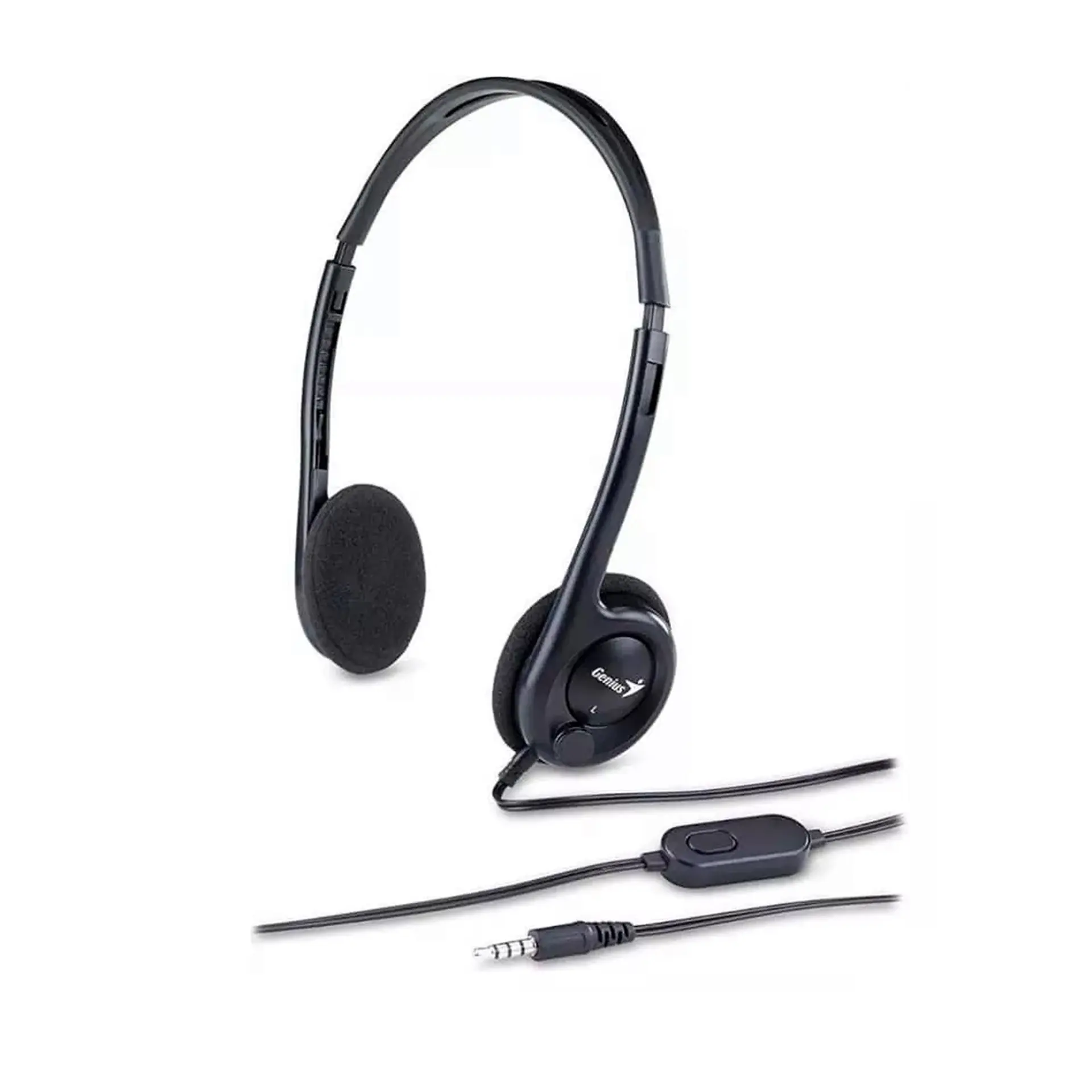 Audífono Genius Hs-m200c con Micrófono Negro 1