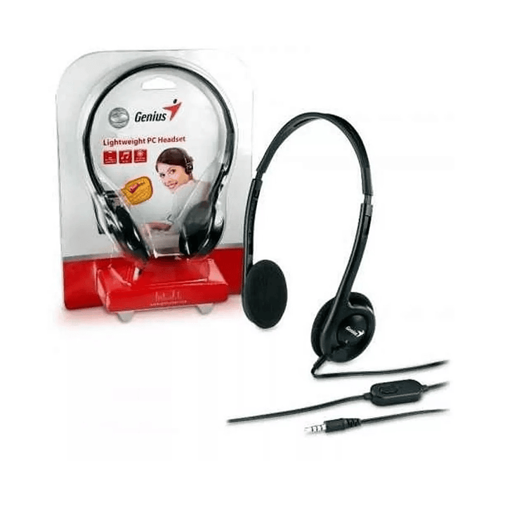 Audífono Genius Hs-m200c con Micrófono Negro 2