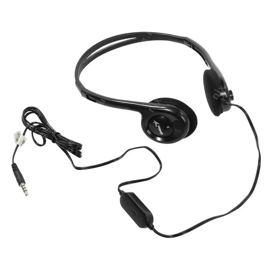 Audífono Genius Hs-m200c con Micrófono Negro 4