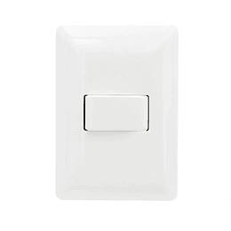 Interruptor Simple Pared Muro 250v 10a Philco Blanco