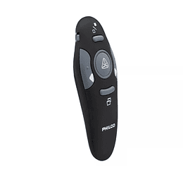 Presentador Láser Philco Usb 00300 Diseño Ergonómico Negro