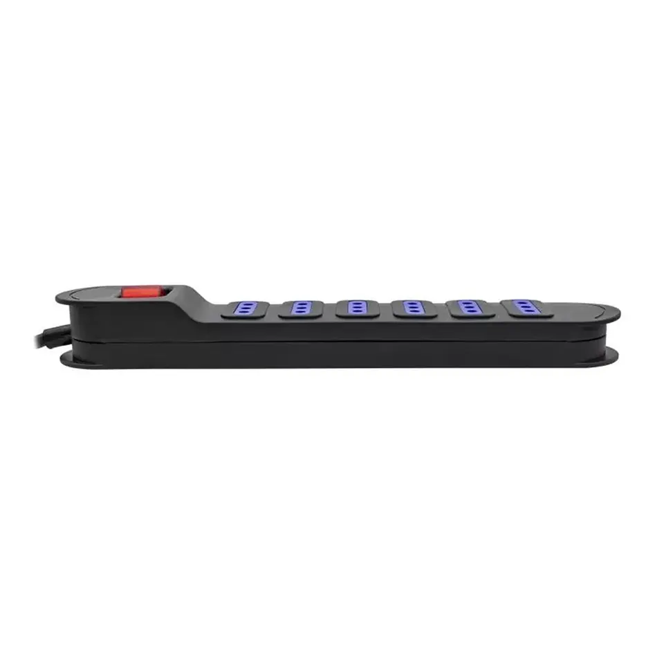 Alargador Electrico Philco XT53 5 Mts 6 Pos Negro 3