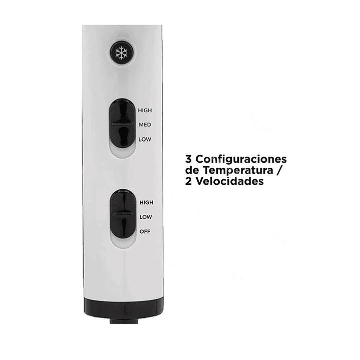 Secador Pelo Compacta Revlon 5296-la2 Crystal Negro  3