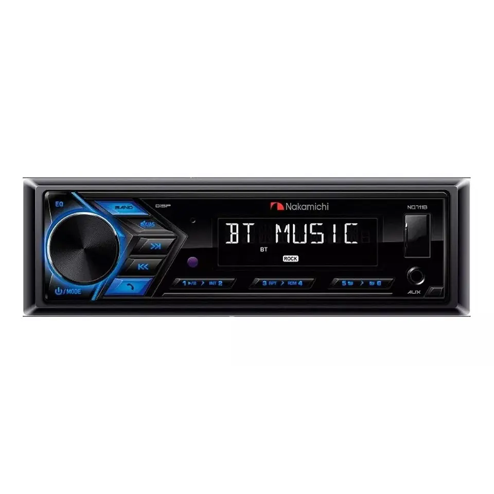 Radio Auto Nakamichi NQ711B Usb y bluetooth Negro 2