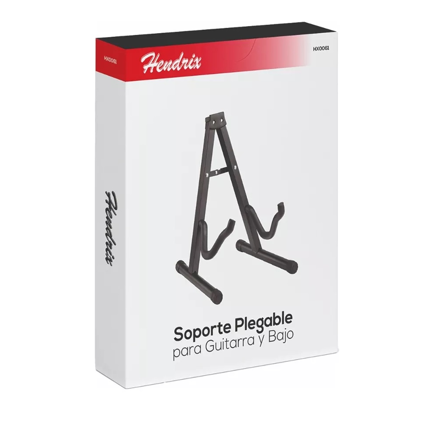Soporte Plegable para Guitarra y Bajo Hendrix Hx0061 Negro 2