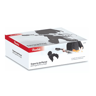 Soporte de Pared para Guitarra y bajo Hendrix Hx0066 Negro