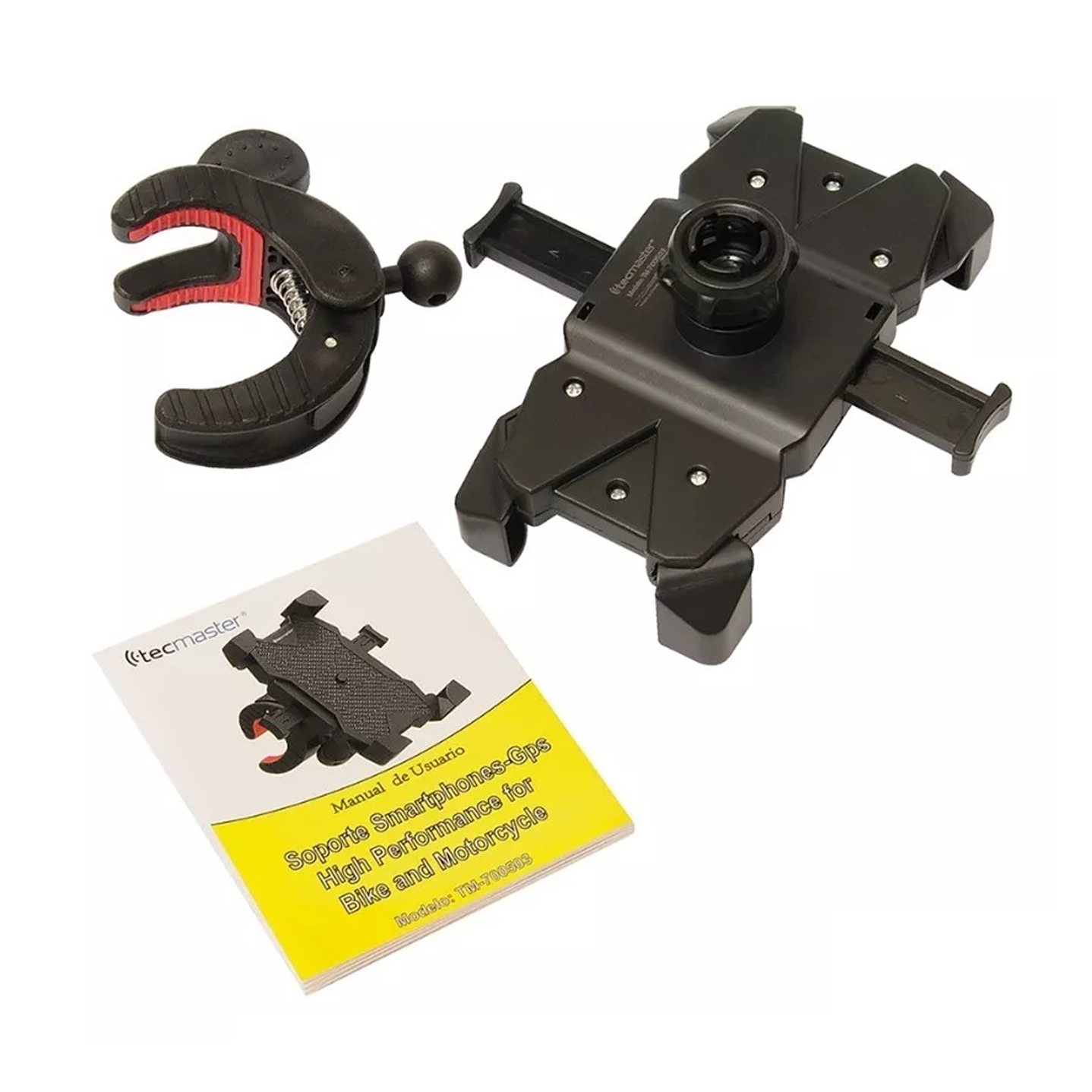 Soporte Bicicleta Y Moto Celular Rotación 360 Tecmaster 4