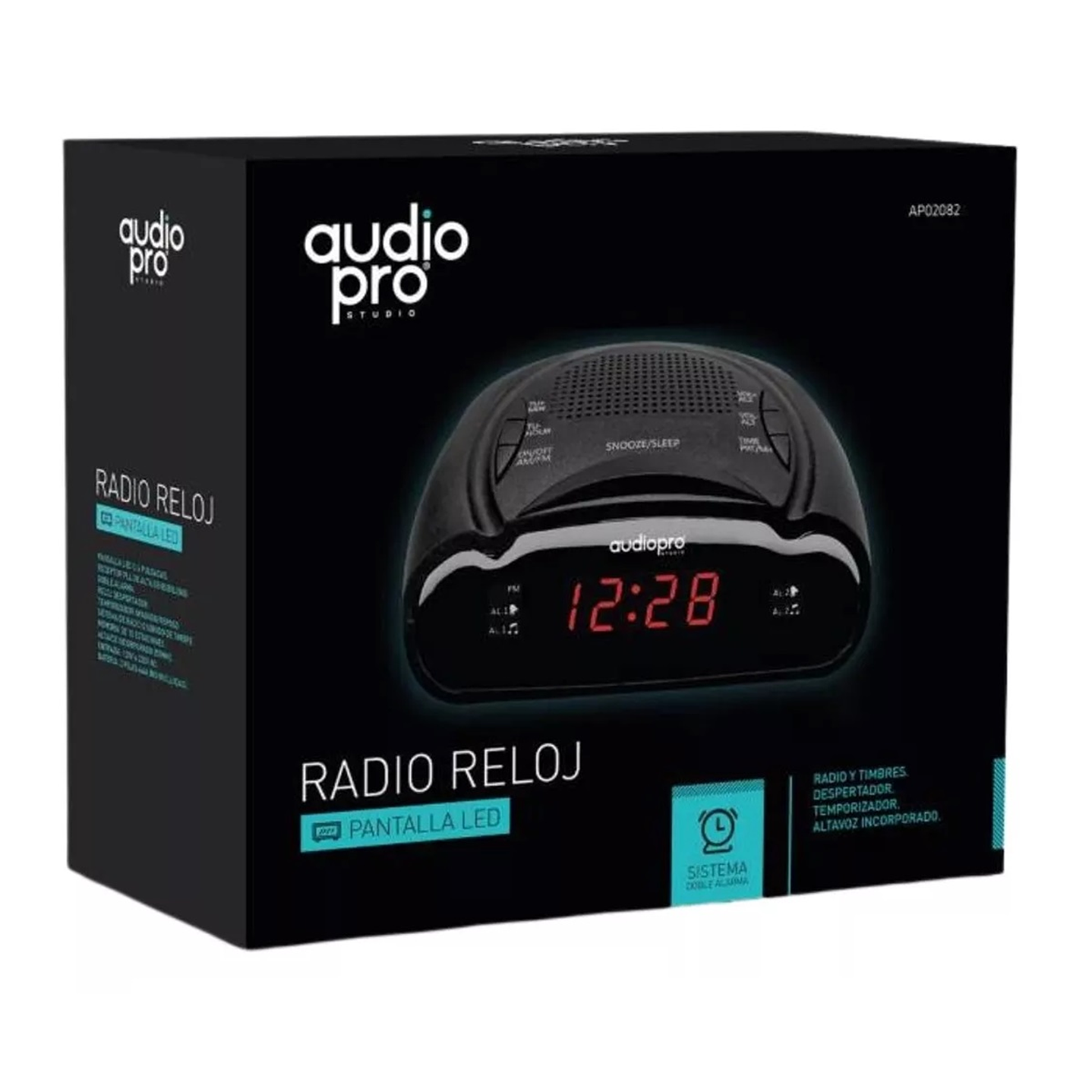 Radio Reloj Despertador Digital AudioPro AP02088 3
