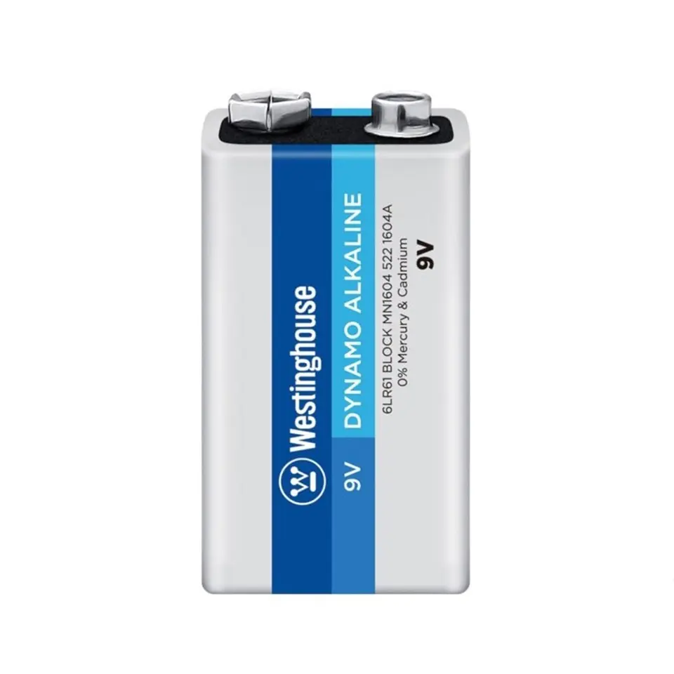 Batería 9V Dynamo Alcaline Westinghouse 2