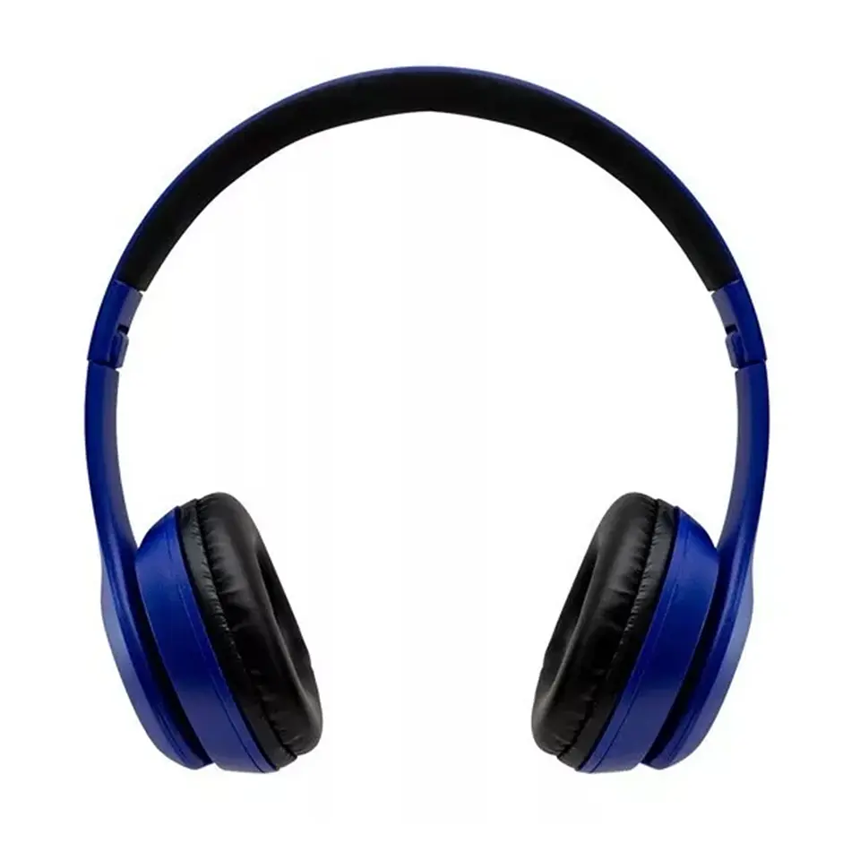 Audífono Philco Inalámbrico Plc623 Plegable Radio Fm Azul 3