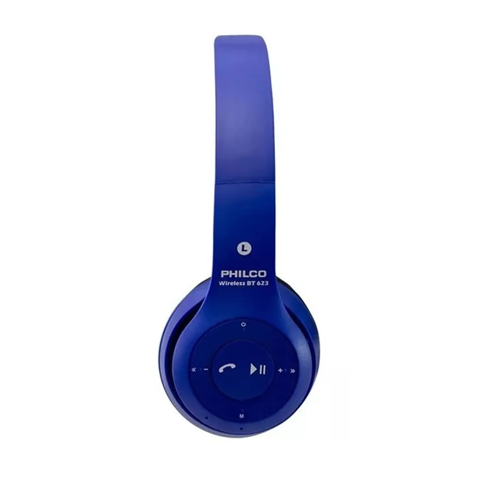 Audífono Philco Inalámbrico Plc623 Plegable Radio Fm Azul 4