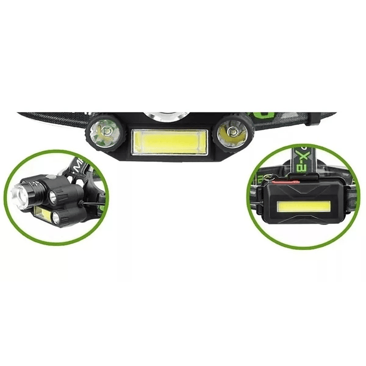 Linterna Led Cintillo Philco 1000 Lúmenes 6 2