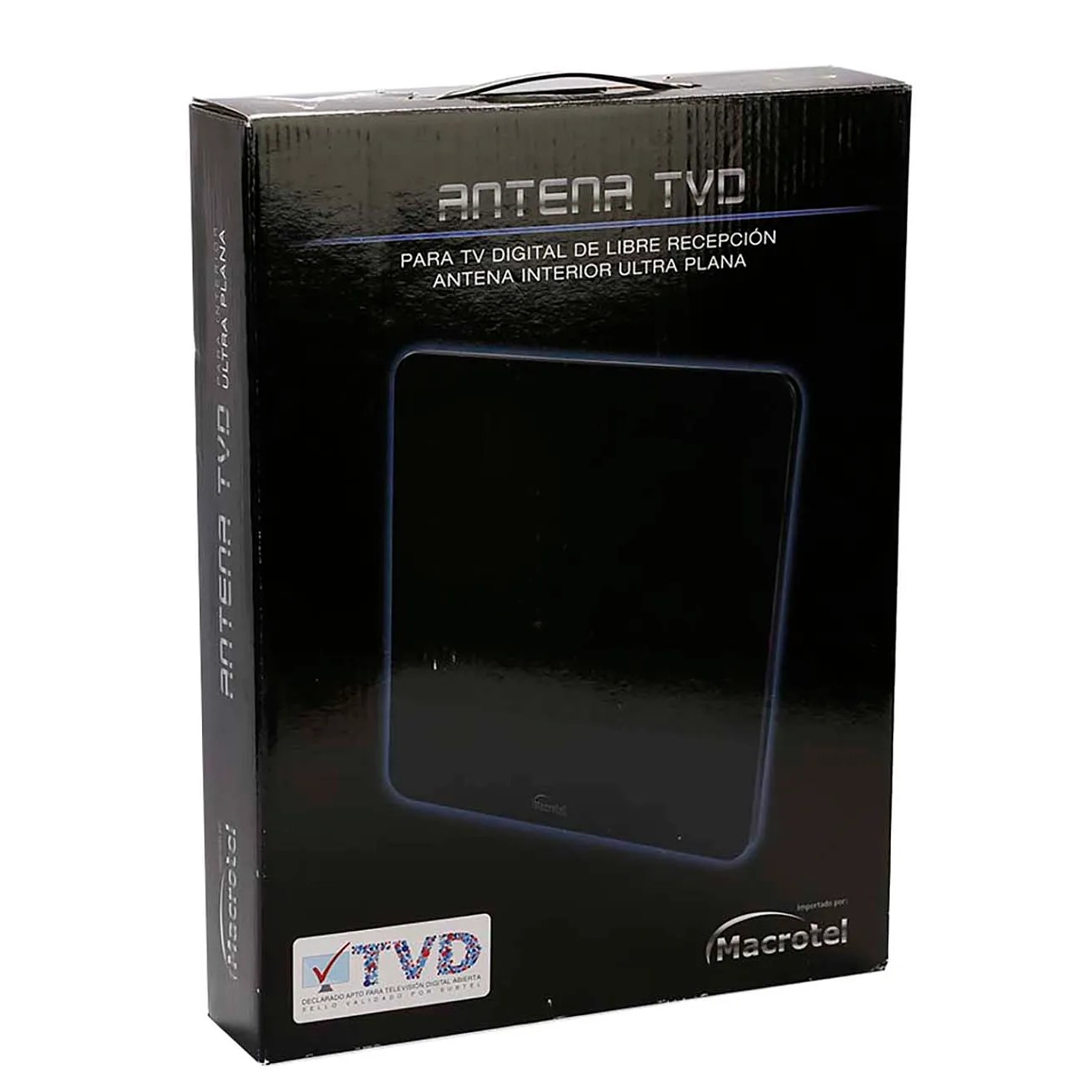 Antena Hdtv TV Digital Ultra HD Plana Macrotel 2