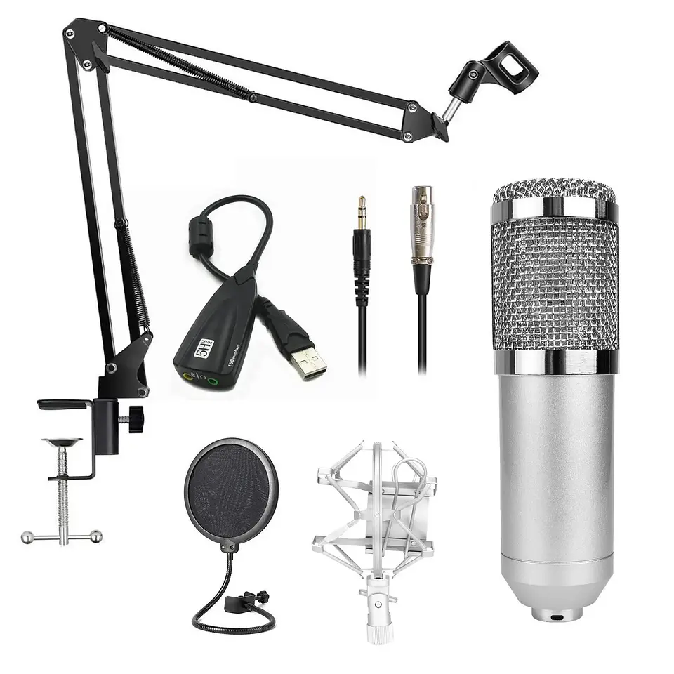 Kit Micrófono Estudio Condensador Fiddler Studio Pro 2