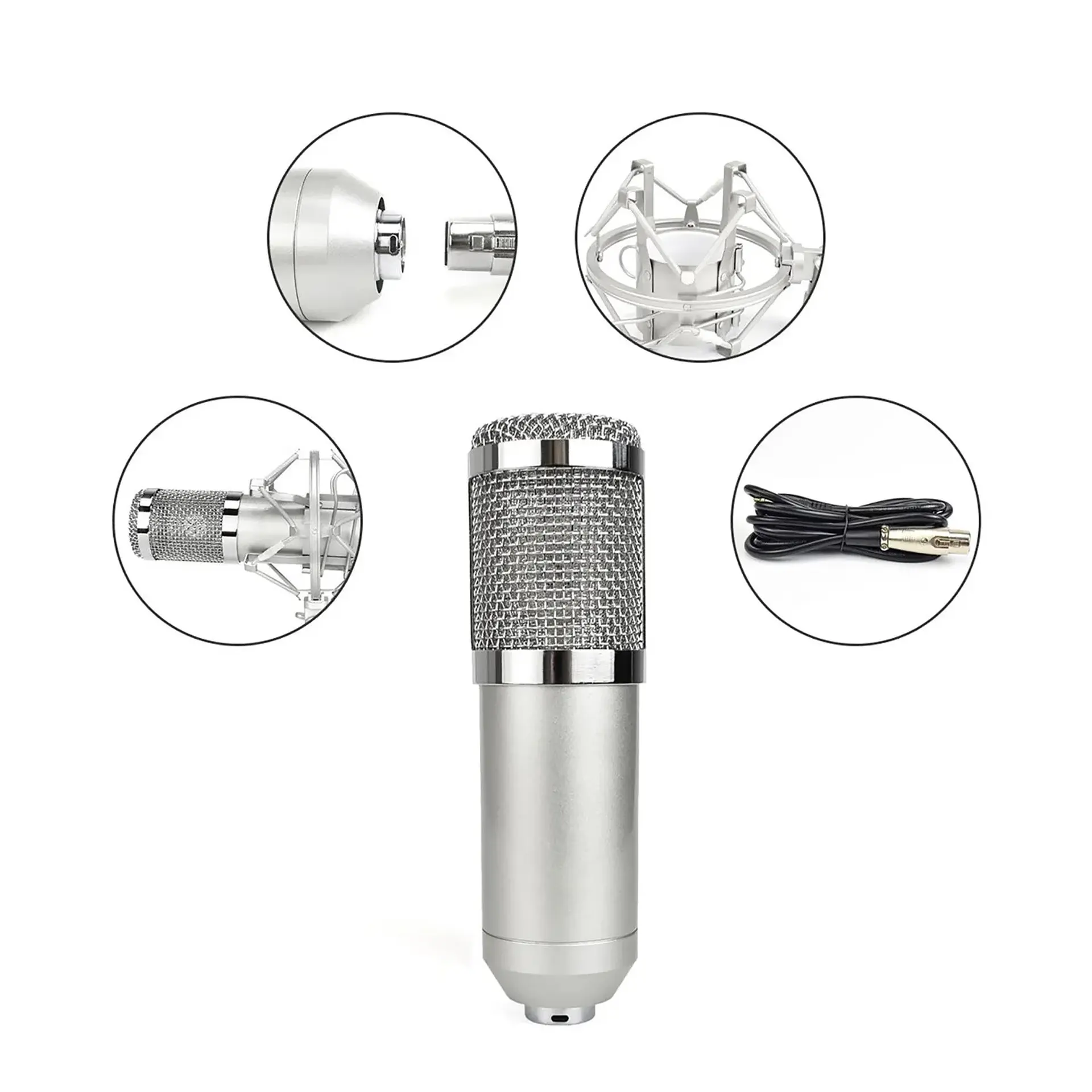 Kit Micrófono Estudio Condensador Fiddler Studio Pro 4