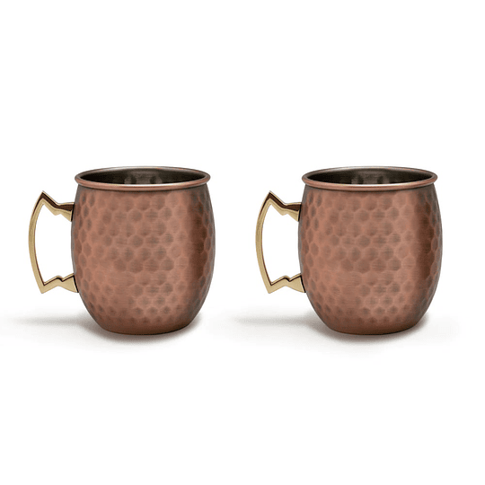 Set de 2 Tazones Mugs Copper Wayu