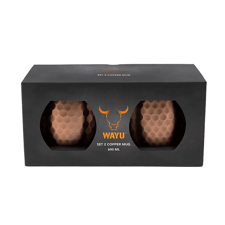 Set de 2 Tazones Mugs Copper Wayu 2