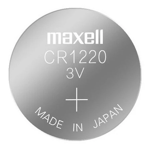 Pack 5 Pilas Maxell Botón Litio Cr1220 3V