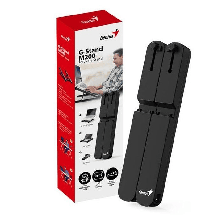 Base Para Notebook Tablet Genius G-stand M200 6 Niveles 2