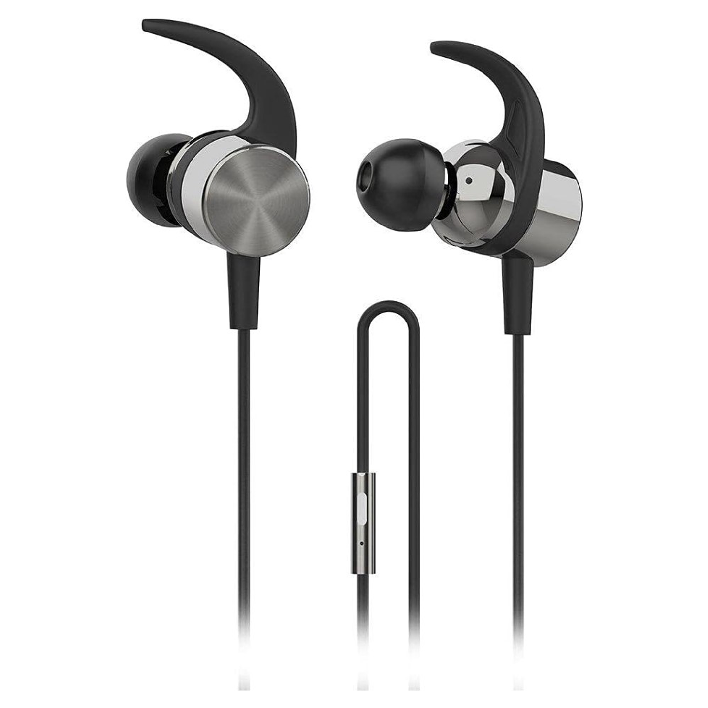 Audifonos HP In-ear con micrófono DHH-3114 Negro Jack 3.5 3