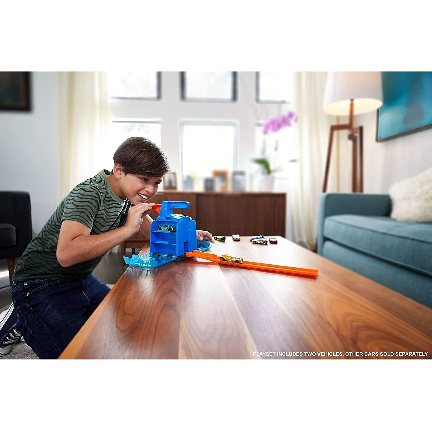 Caja Lanzador De Autos Hot Wheels GCf92 5