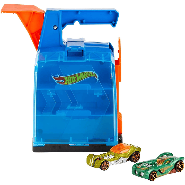 Caja Lanzador De Autos Hot Wheels GCf92 6