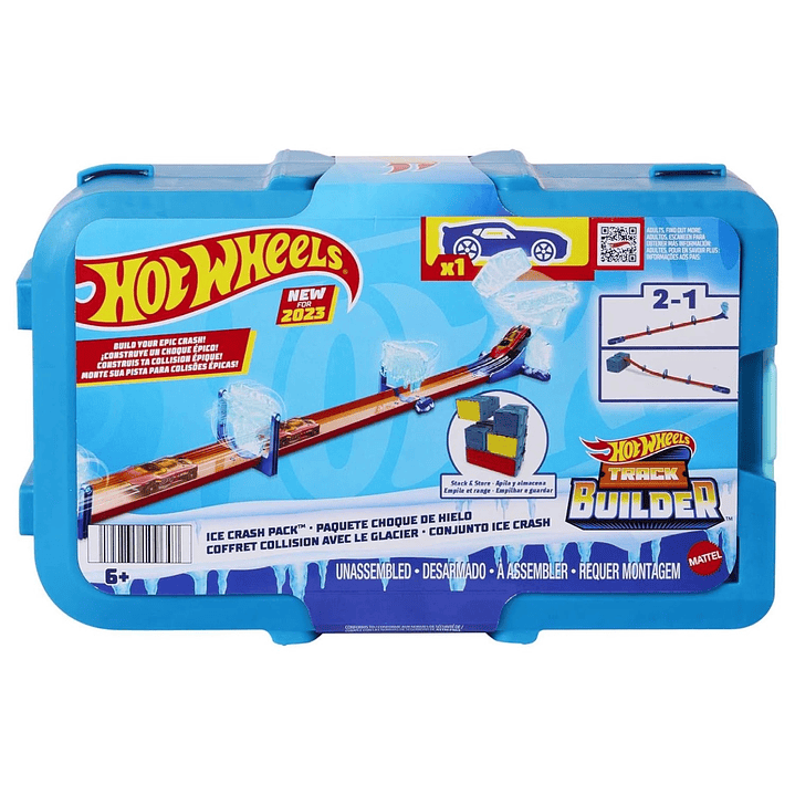 Hot Wheels Pista Caja De Acrobacias De Hielo HKX40 1