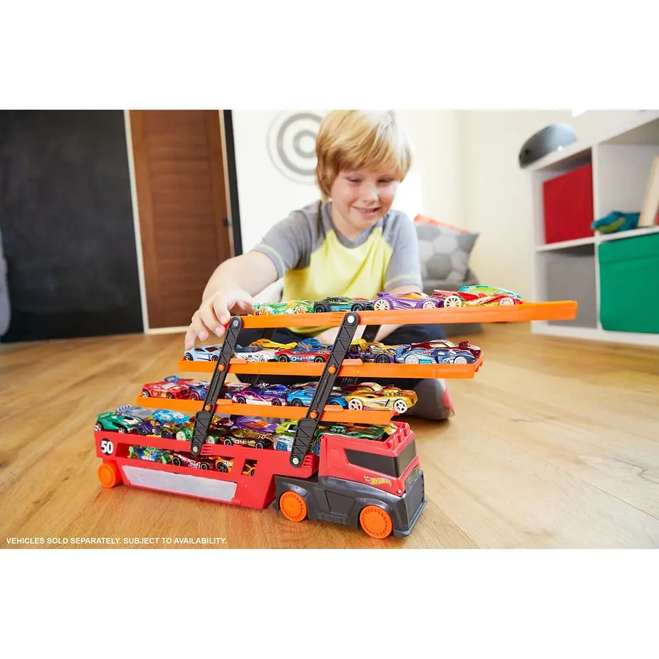 Mega Remolque Hot Wheels GHR48 5