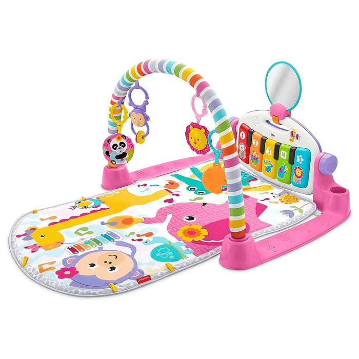 Gimnasio Piano Pataditas Musicales Fisher Price FWT26 4