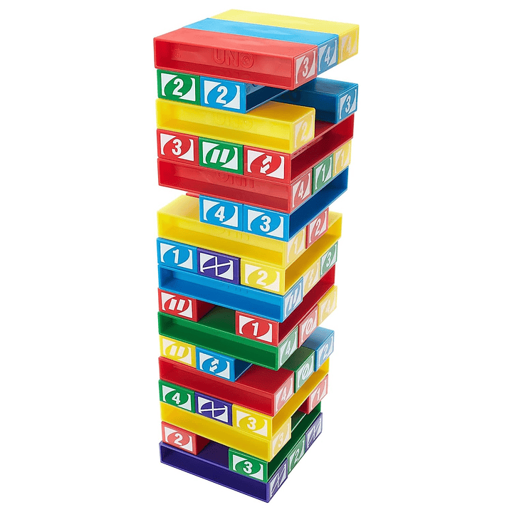 Uno Stacko Juego de Mesa Mattel Games 2