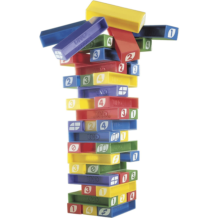 Uno Stacko Juego de Mesa Mattel Games 6