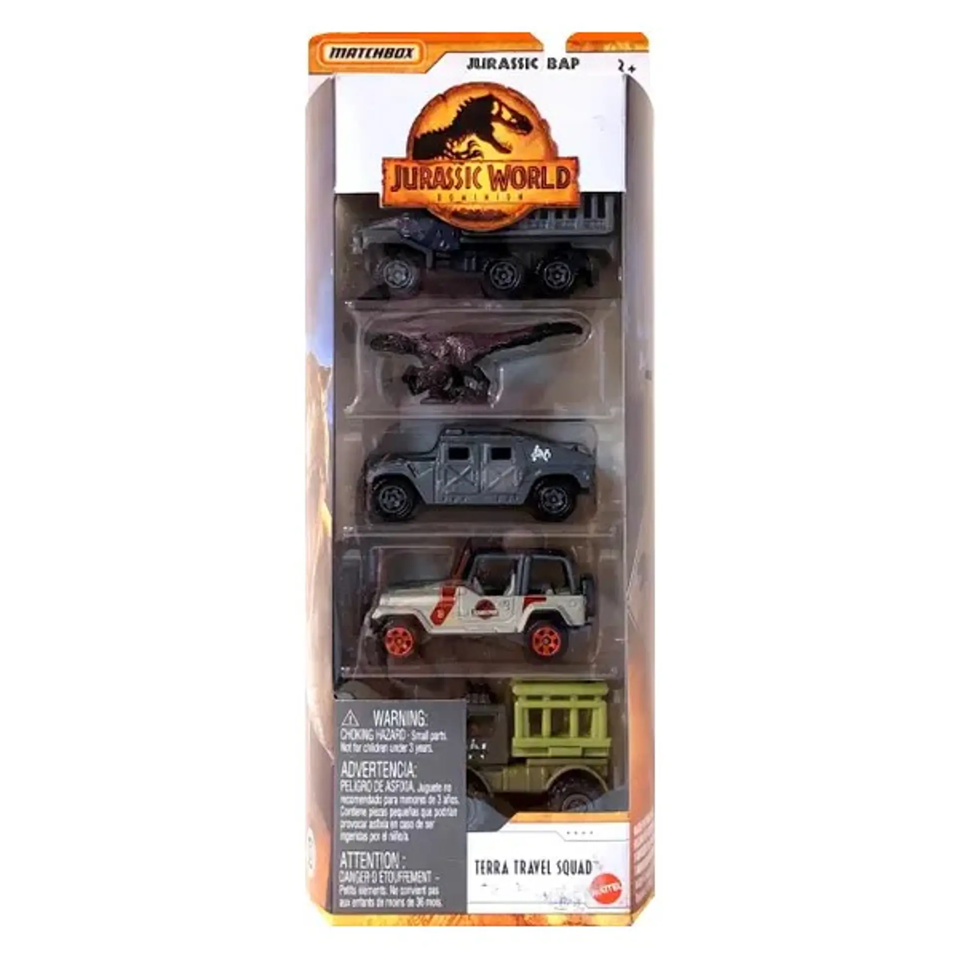 Pack 5 Auto De Juguete Matchbox FMX40 (Surtido) 2