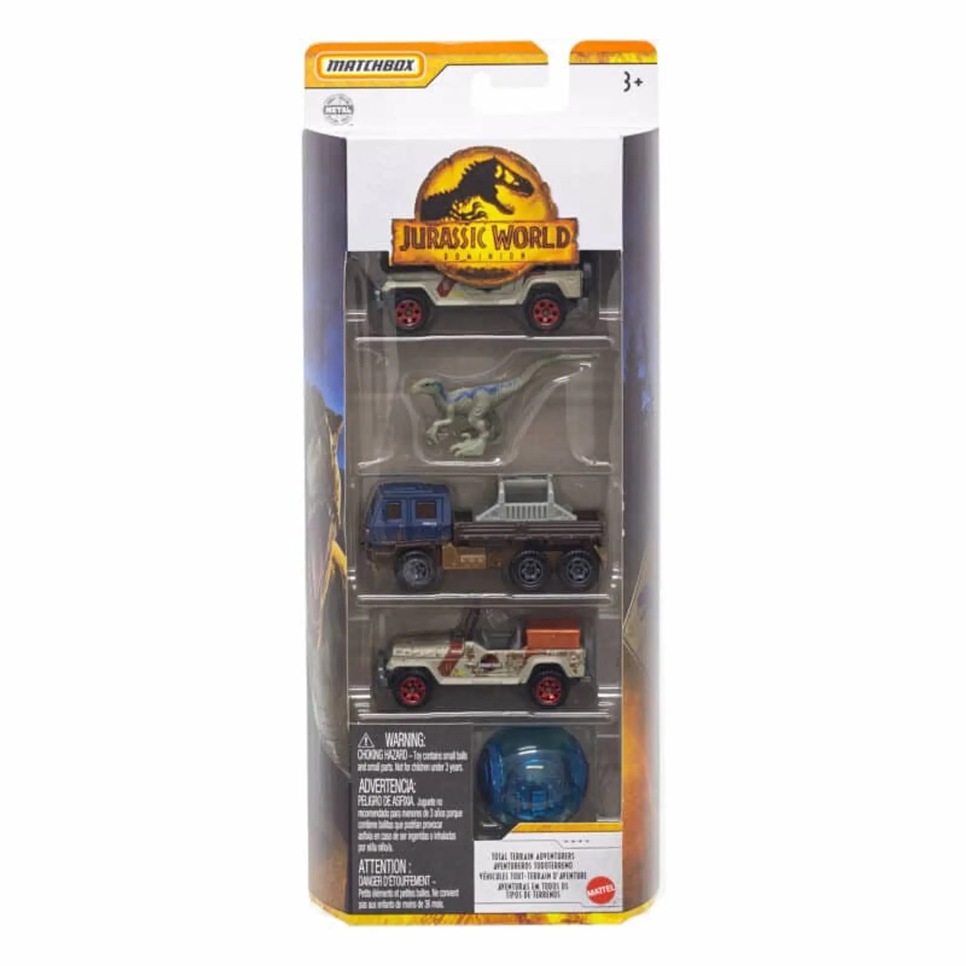 Pack 5 Auto De Juguete Matchbox FMX40 (Surtido) 3