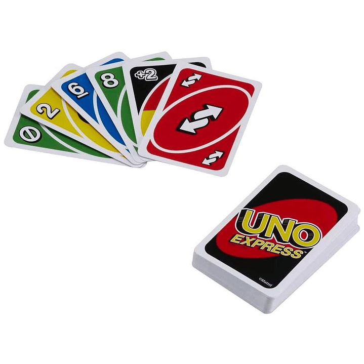 Juego De Cartas Uno Express Mattel Games 3