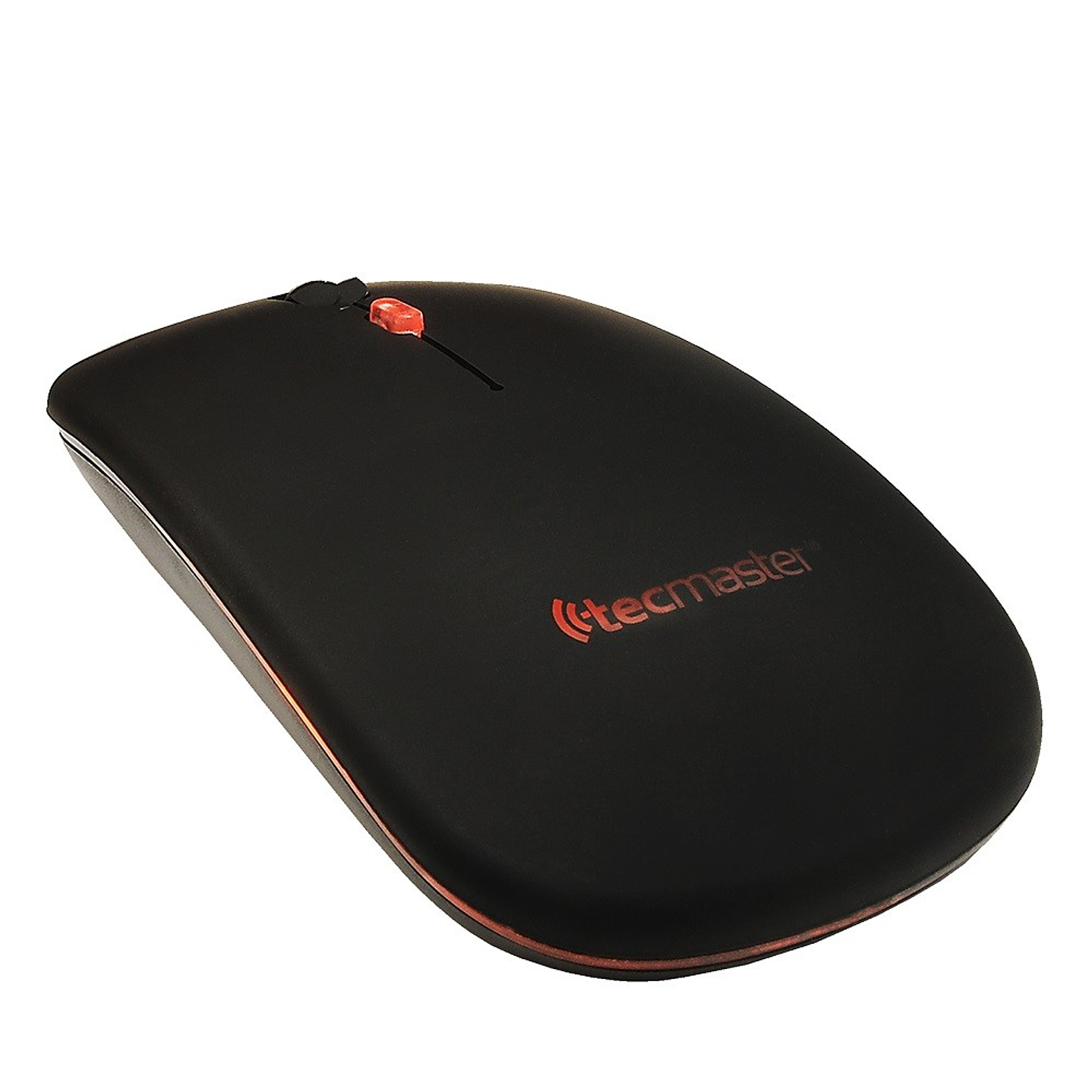 Mouse Slim Dual Inalámbrico Tecmaster Recargable Negro 1