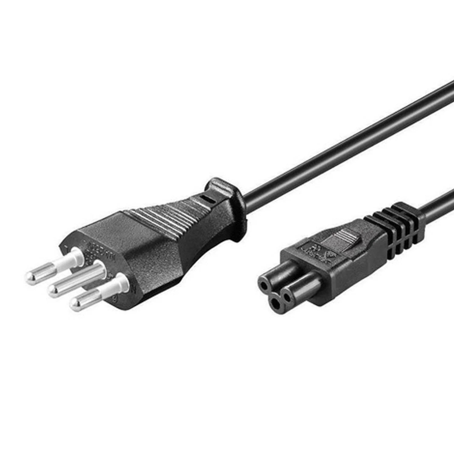 Cable de Poder Tipo Trebol 1,80 mts