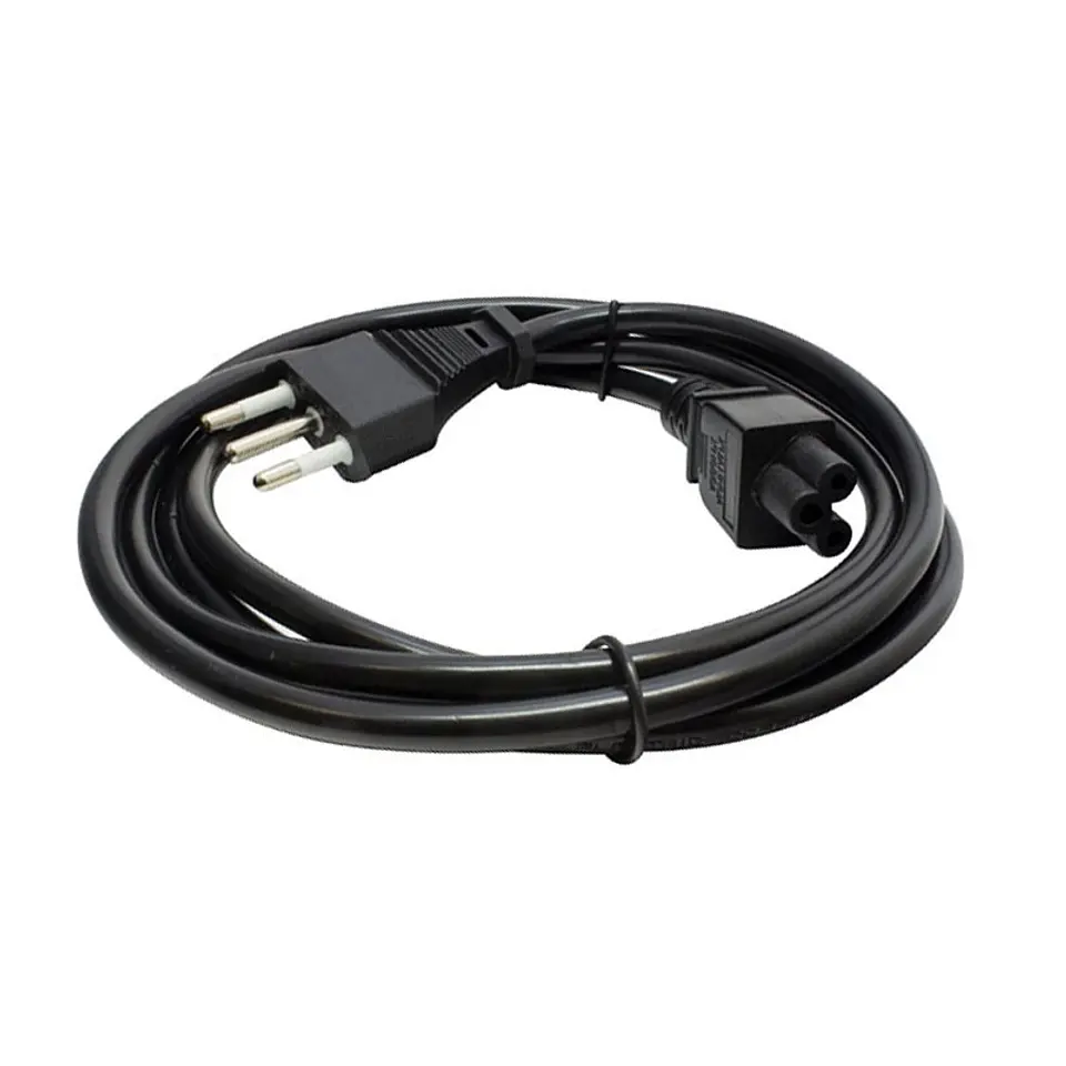 Cable Poder Tipo Trebol Notebook 1.8m 2