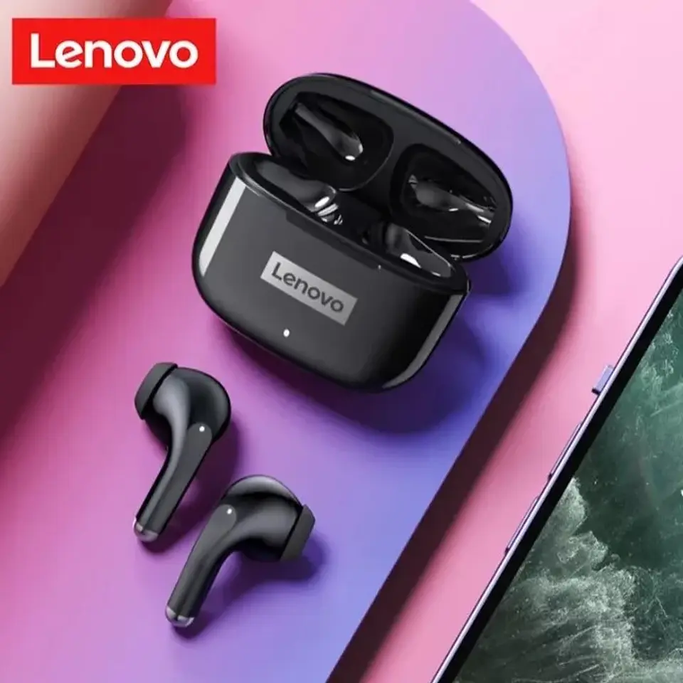 Audífonos Inalámbricos Lenovo Lp40 Pro Negro 2