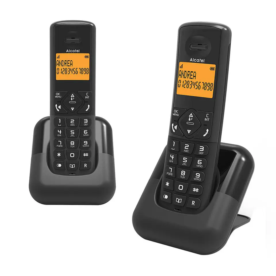 Pack 2 Teléfonos Inalámbricos Alcatel E610 Duo 1