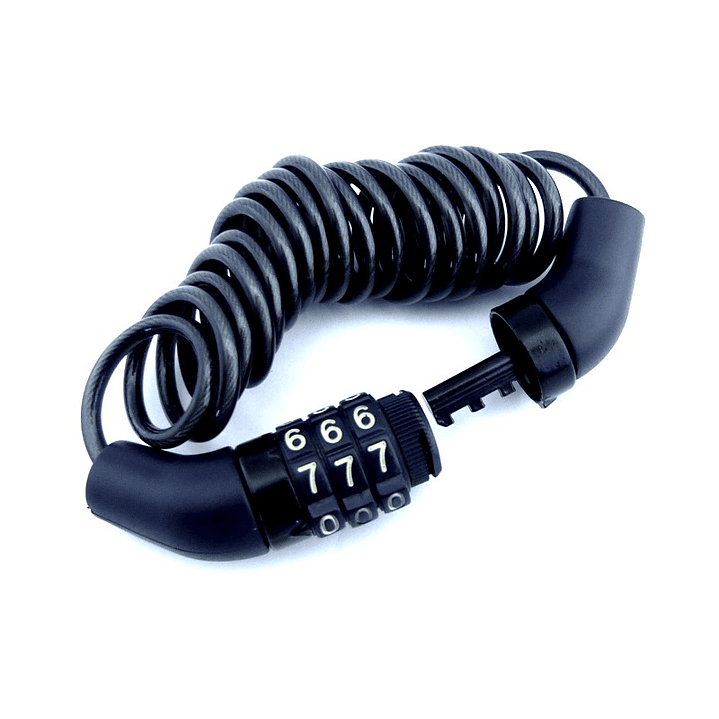 Cadena Seguridad Casco Moto y Equipaje  2