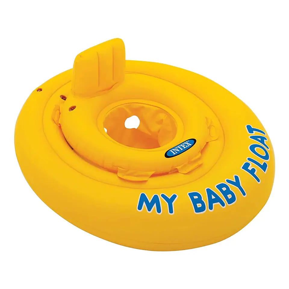 Flotador Inflable Circular Para Bebé Intex My Baby Float 70cm 1