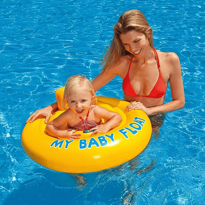 Flotador Inflable Circular Para Bebé Intex My Baby Float 70cm 3