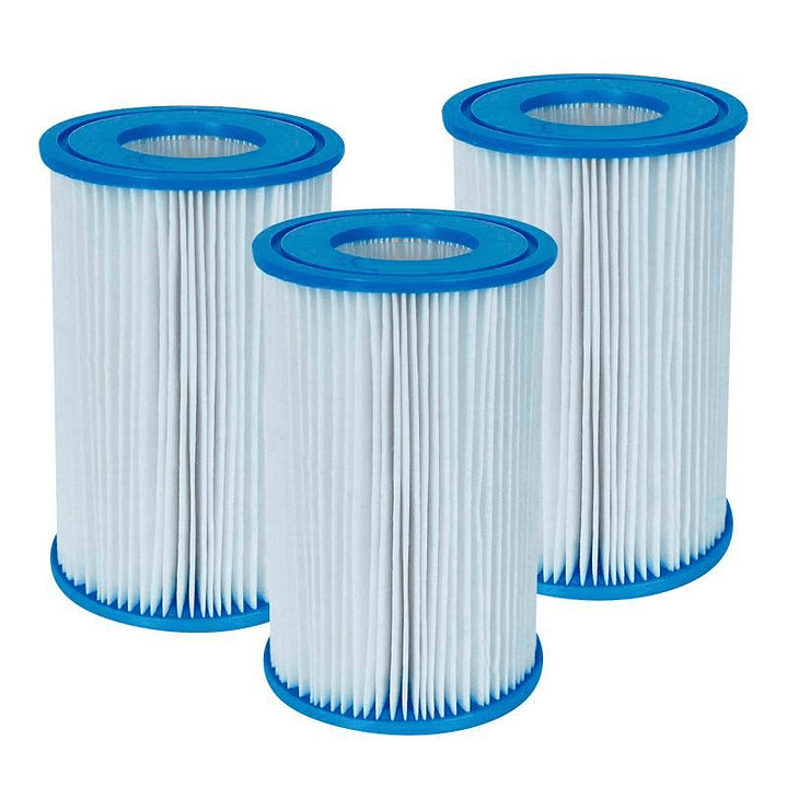 Pack 3 Cartucho Filtro Piscina Tipo A Intex 29003 2