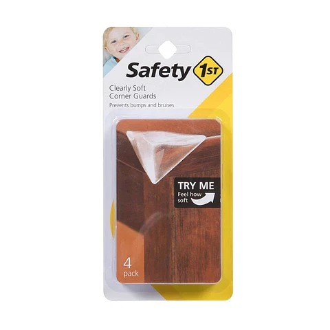 Set 4 Protector de Esquinas Safety 1st Transparentes