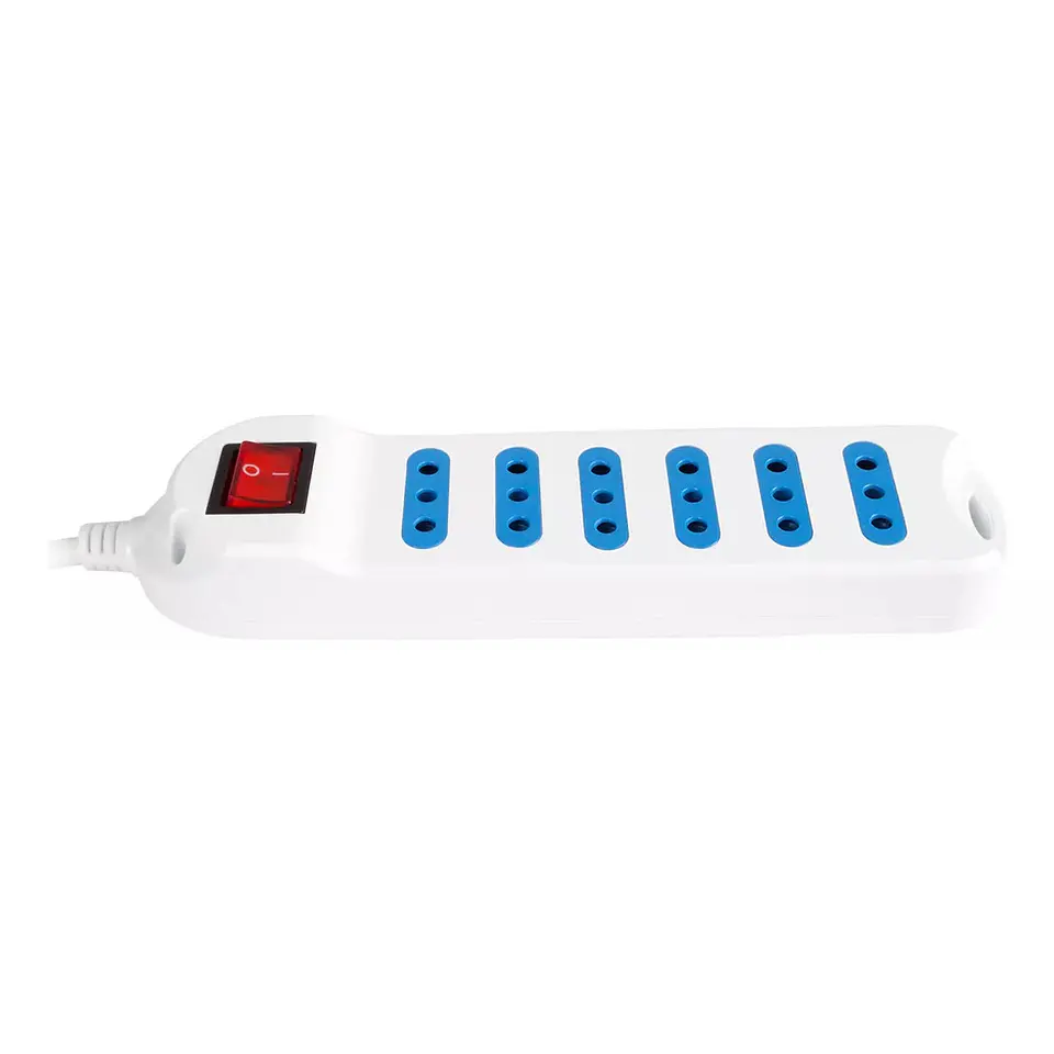 Alargador Eléctrico Philco XT30 3 Mts 6 Pos Blanco 2